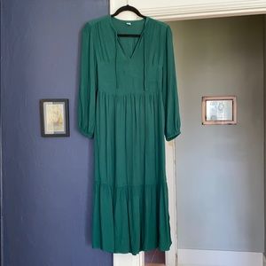 Forest green Old Navy dress